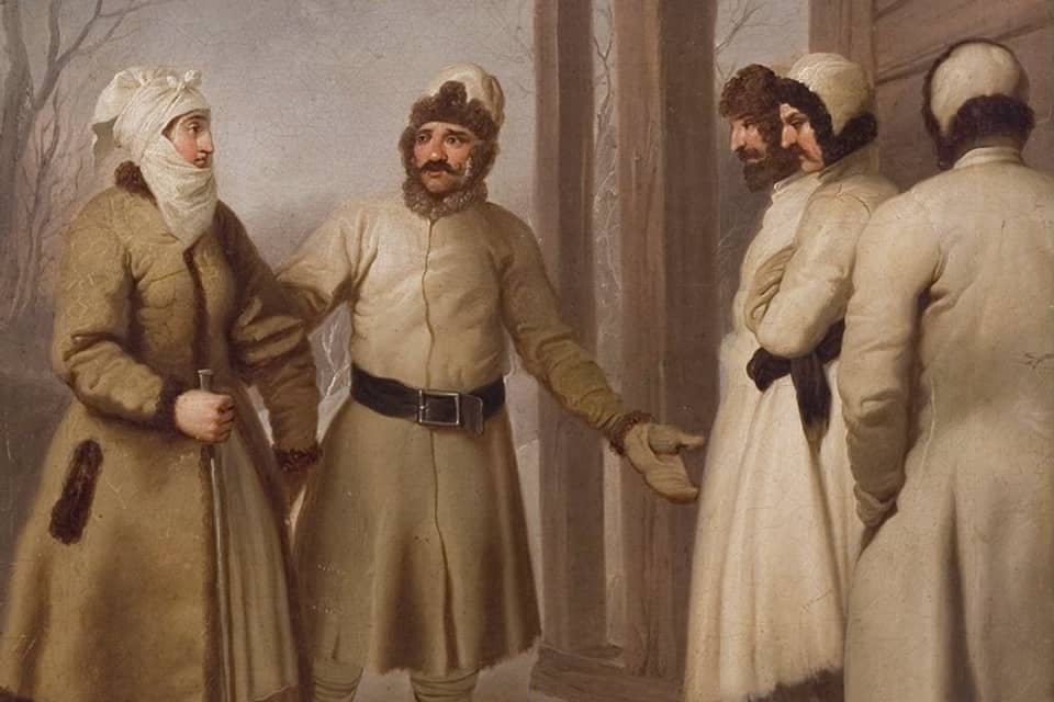 Lietuvos valstiečių istorinė iliustracija