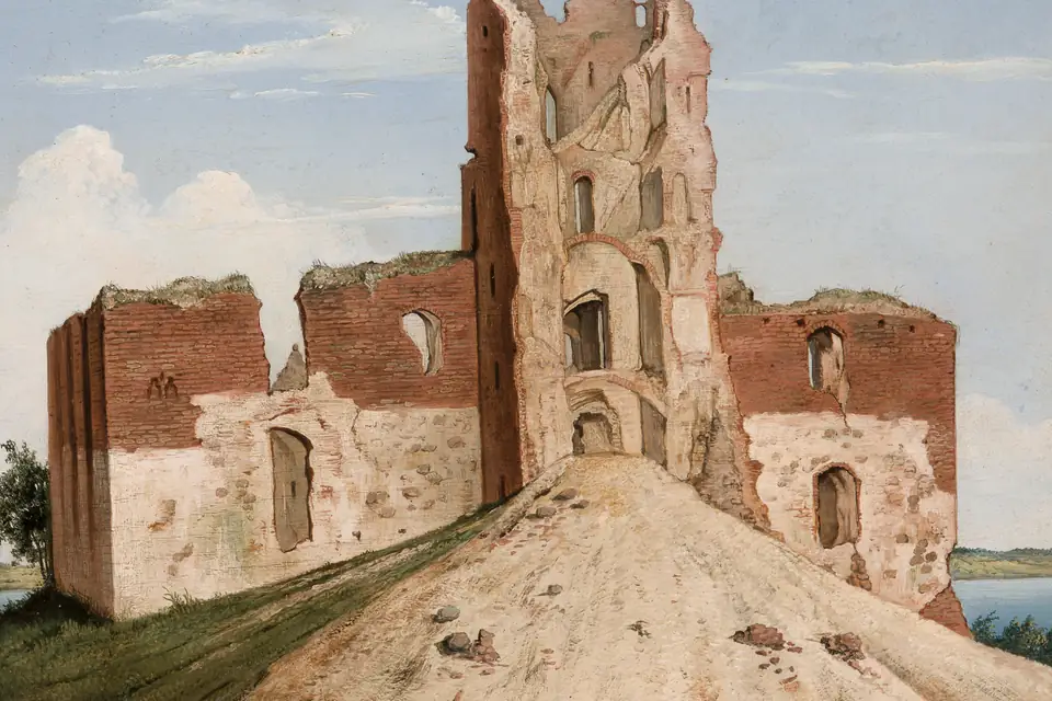 Istorinės vietos vaizdo fragmentas