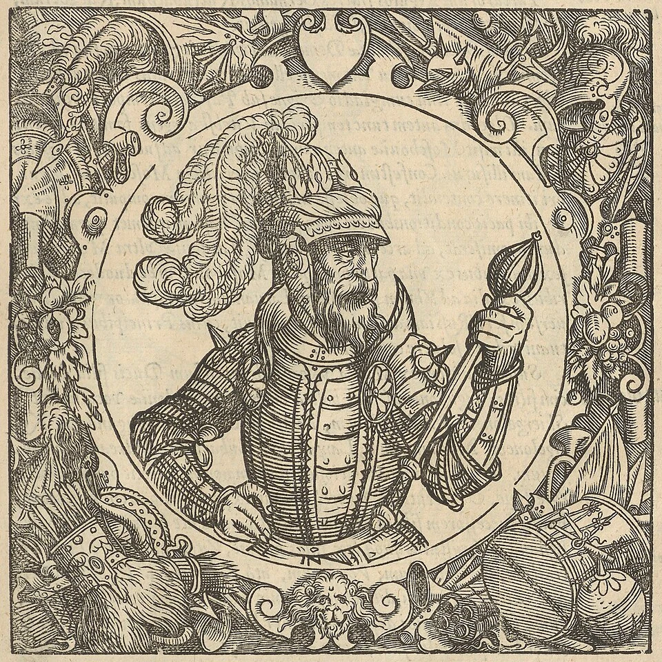 Algirdas. Vėlesnis istorinis atvaizdas, 1578 m.