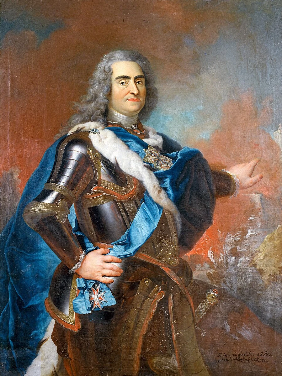 Augustas II. Istorinis atvaizdas, XVIII a.