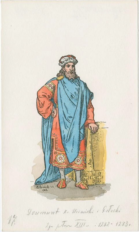 Daumantas. Vėlesnis istorinis atvaizdas, 1908 m.